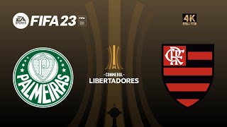 Palmeiras x Flamengo  FIFA 23 Gameplay  Libertadores Final 2023 4K 60FPS [upl. by Clemmie]