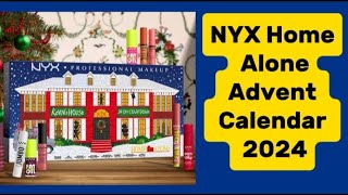 NYX HOME ALONE ADVENT CALENDAR [upl. by Ennaeed]