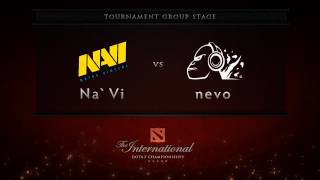 NaVi vs Nevo  Group Stage  Dota 2 International [upl. by Jone]