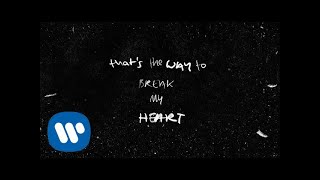 Ed Sheeran  Way To Break My Heart feat Skrillex Official Lyric Video [upl. by Heimlich947]