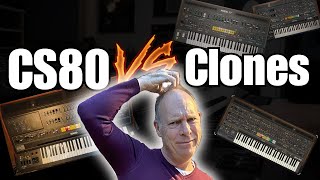 🎹 The Ultimate Yamaha CS80 Showdown Real vs VST Clones 🎹 vangelis [upl. by Ahsar]