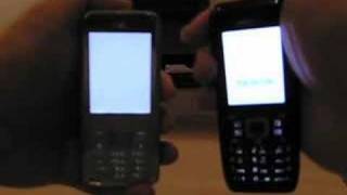 Nokia E51 vs Nokia N82 startup time [upl. by Fanchan]