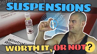 TEST TREN amp WINSTROL Suspensions Worth It Or Not [upl. by Llerdnam]