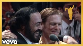 Luciano Pavarotti Bryan Adams  O Sole Mio Live [upl. by Kinch]