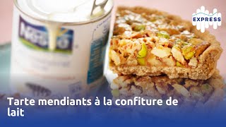 Tarte mendiants à la confiture de lait [upl. by Gavini]