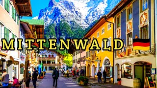 Walking in MITTENWALD  Germany 🇩🇪 2022 [upl. by Eednarb]