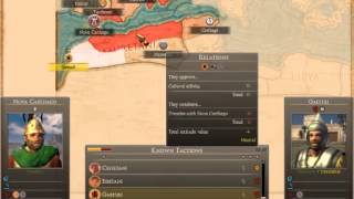 Rome 2 Total War Nova Carthago Death to Turds [upl. by Ahsiemak]