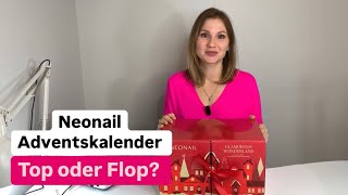 Adventskalender NEONAIL geöffnet und bewertet von Nageldesignerin [upl. by Adnical]