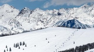 Skiing the Beautiful Back Bowls of Vail 1080P [upl. by Nalced]