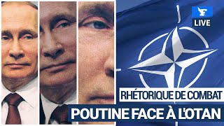 Quand Vladimir Poutine confronte lOtan  une leçon de rhétorique [upl. by Alenson236]