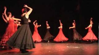 Apresentação de Dança  Flamenco Sevillanas  Academia Carla Lazazzera [upl. by Bove109]