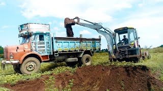 mahindra jcb vs tata 1615 loding [upl. by Afton549]