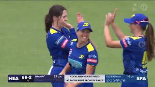 50 again for Bates Hearts v Sparks  SHORT HIGHLIGHTS  Dream11 Super Smash  Eden Park Outer Oval [upl. by Salta105]