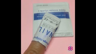 How ToFalse Nail RemovalGel Removal PadsNo Damage [upl. by Bamberger219]