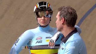 Womens Keirin Finals  2018 UCI Track Cycling World Championships [upl. by Colpin]