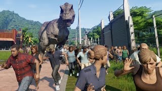 All Dinosaurs Escape  Jurassic World Evolution part 05 FINALE [upl. by Eenaej]