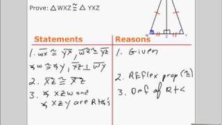 Congruent Figures Part 3  Proving Triangles Congruent  Definition of Congruent Triangles 41 [upl. by Martens]