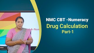 NMC CBT Numeracy Drug Calculation Part1 [upl. by Marguerite]