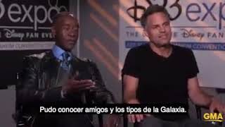 Mark Ruffalo Hulk hace spoiler sobre Infinity War sub español [upl. by Kendrick]