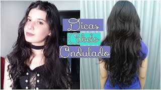 Como Cuidar de Cabelo Ondulado 2A eou 2B ♥ Natália Biazzi [upl. by Neelia98]