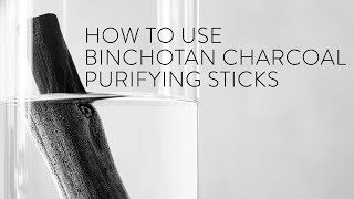 How to Use Binchotan Charcoal Sticks [upl. by Farmann]