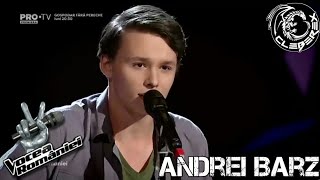 Andrei Barz  Sweater weather Vocea României 220917 [upl. by Anilesor]