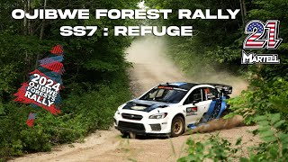 Ojibwe Rally 2024  ONBOARD  SS7 quotRefugequot  MartellGelsomino [upl. by Yahsat]