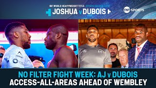 AJ v Dubois Fight Week No Filter 🇬🇧 Access All Areas Ahead of HUGE Wembley Showdown 🔥 JoshuaDubois [upl. by Guenzi]