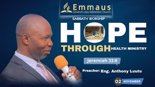 LIVE EMMAUS ADVENTIST CHURCH AFTERNOON SABBATH WORSHIP SERVICE 44  2nd November 2024 [upl. by Kylander497]