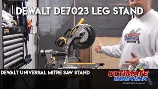 Dewalt DE7023 Leg Stand  Dewalt Universal Mitre Saw Stand [upl. by Sola624]