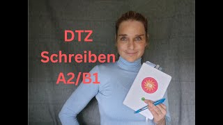 DTZ🇩🇪 A2B1  ✒️ Schreiben🧾  Thema Kursanmeldung [upl. by Palladin]