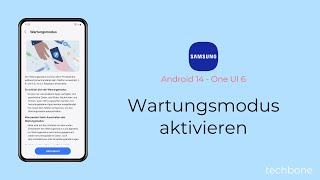 Wartungsmodus aktivieren  Samsung Android 14  One UI 6 [upl. by Odnanreh912]