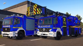 Emergency Call 112  London TLF3000 Water Tank Responding 4K [upl. by Ahsekan]