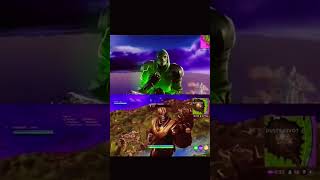 Doom Vs Thanos💀😈 fortnite gaming [upl. by Recor889]