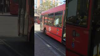 2 single decker buddies at Woolwich Station on routes 244 and 469 [upl. by Asli]