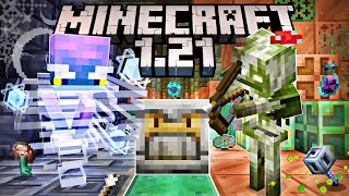 100 New Things Added to Minecraft 121 Tricky Trials Update [upl. by Anujra]