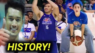 HISTORY ang ginawa ni Jun Mar FajardoMala James Yap ang shooting form I AllStar Game 2024 [upl. by Ibbor316]