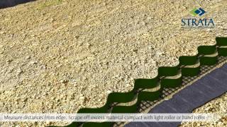 StrataWeb® Benefits in building reinforced soil walls [upl. by Ecirpac335]