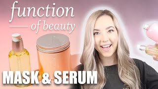 Function of Beauty  Serum and Hair Mask HONEST REVIEW [upl. by Joon]