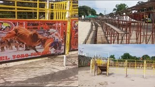 fuimos a la plaza de toros en san Miguel el salvador dónde se va realizar las toreadas [upl. by Sparky]