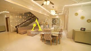 Duplex house interior by ARCON INTERIORS [upl. by Reichel29]