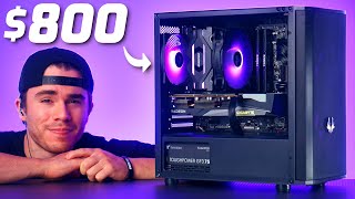 The BEST 👑 800 Budget Gaming PC ⚡ Build Guide 2023 [upl. by Ebag]