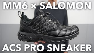 【MM6×SALOMON】テック感とモード感を兼ね備えたオススメのスニーカーをご紹介！ [upl. by Allerbag]