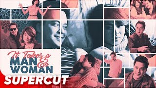 It Takes a Man and a Woman  John Lloyd Cruz and Sarah Geronimo  Supercut [upl. by Aisirtap]