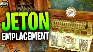 Emplacement Jeton Poudlard Hogwarts Legacy Guide Complet Quête Les Clés du Dédale Hogwarts Legacy [upl. by Anilave]