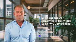 Detecting and Deidentifying PHI from Text Using AWS Comprehend [upl. by Cassil845]