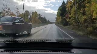 Fall Colours Drive  Moncton New Brunswick to Hopewell Rocks NB114 S [upl. by Silverstein]