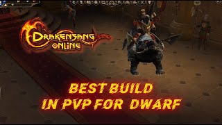 Drakensang Online  Best build in pvp for dwarfлучший билд в пвп за гнома [upl. by Itteb]