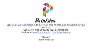 SOFT cover binding  Online book printing  Printsterin [upl. by Gnoix37]