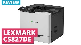 Printerland Review Lexmark CS827de A4 Colour Laser Printer [upl. by Atipul]